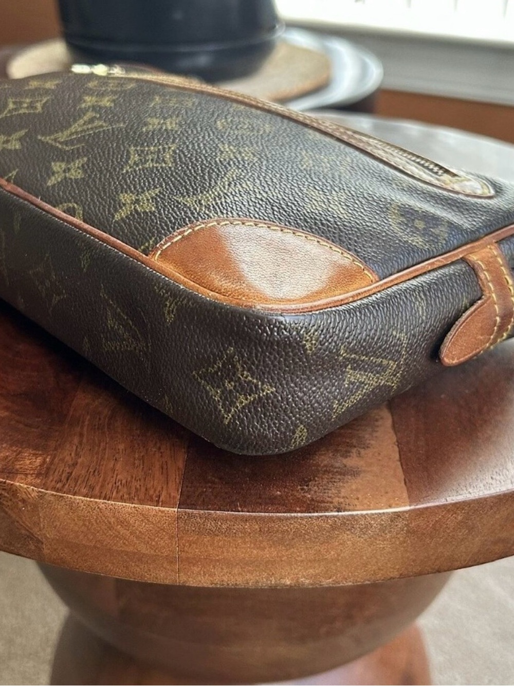 Louis Vuitton Monogram Marley Dragonne GM Wristlet/Clutch Bag - Picture 14 of 14